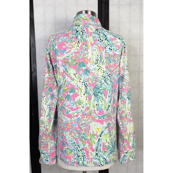 Lilly Pulitzer 3/4 Button Down Longsleeve Jacket. Size: L - Picture 3 of 8